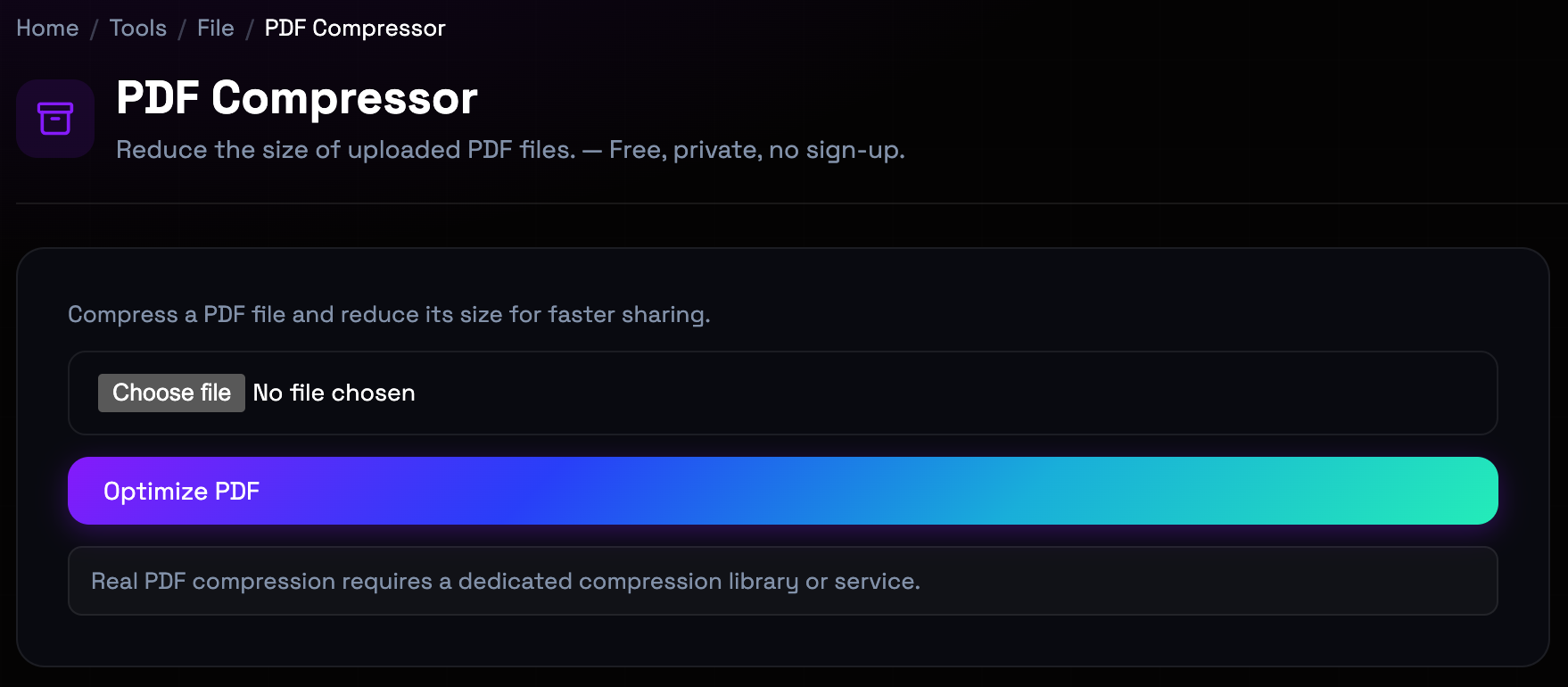 How to use PDF Compressor online — free, fast, and private